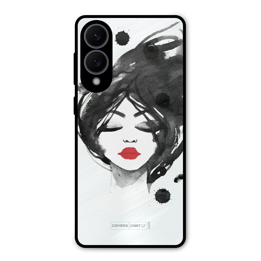 Sassy Girl Metal Back Case for Galaxy S25 Edge