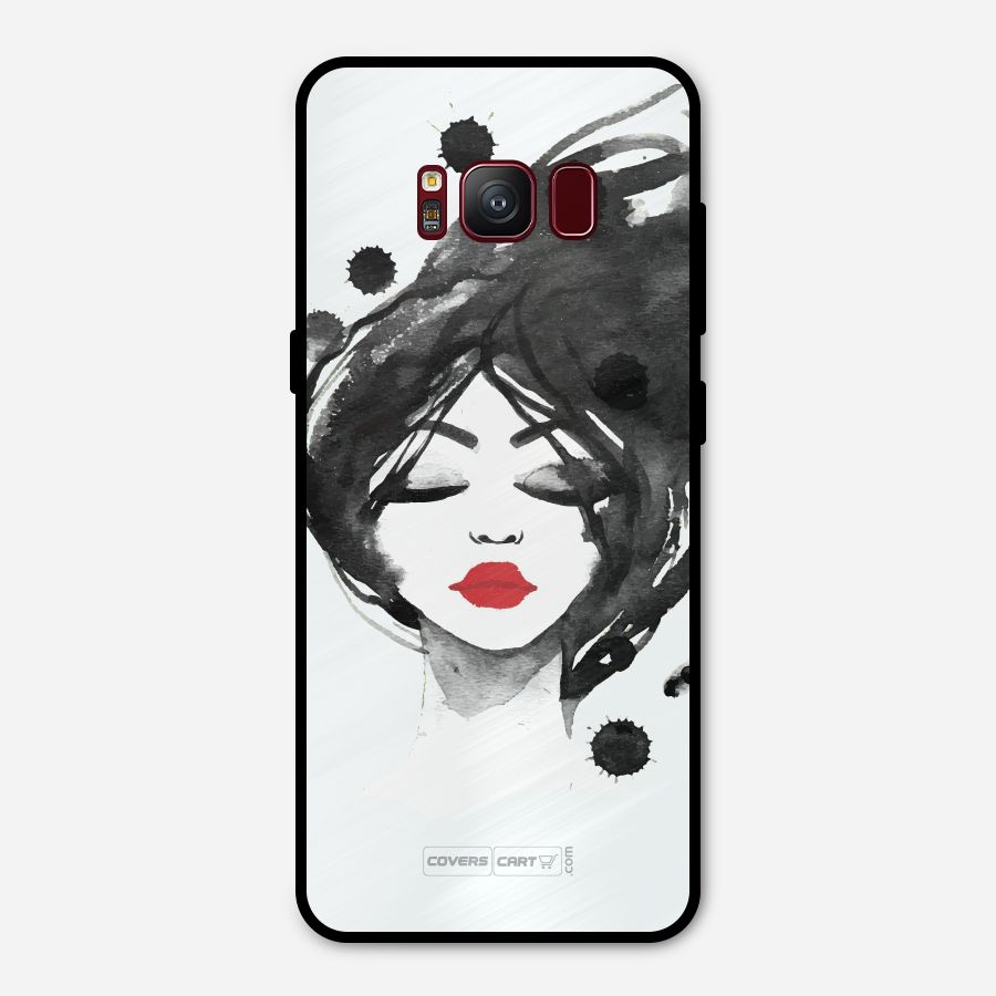 Sassy Girl Metal Back Case for Galaxy S8