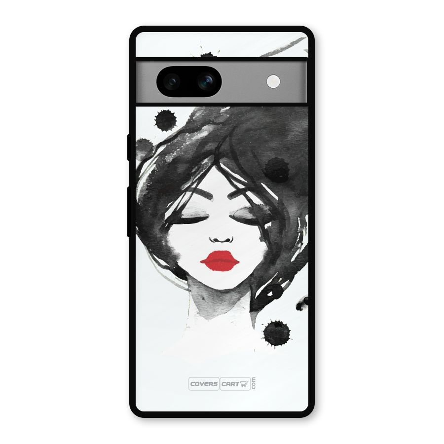 Sassy Girl Metal Back Case for Google Pixel 7a