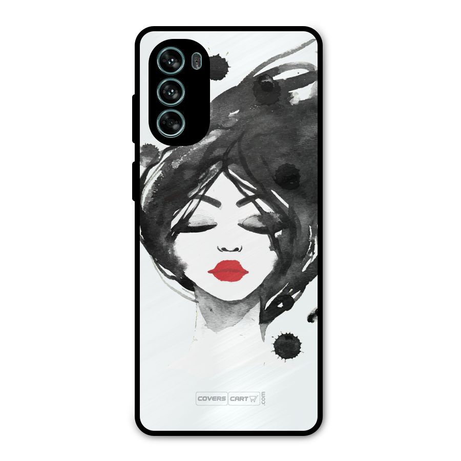 Sassy Girl Metal Back Case for Moto G62
