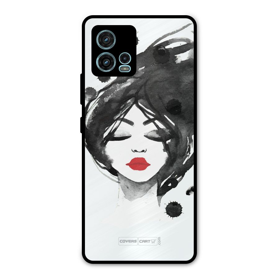 Sassy Girl Metal Back Case for Moto G72