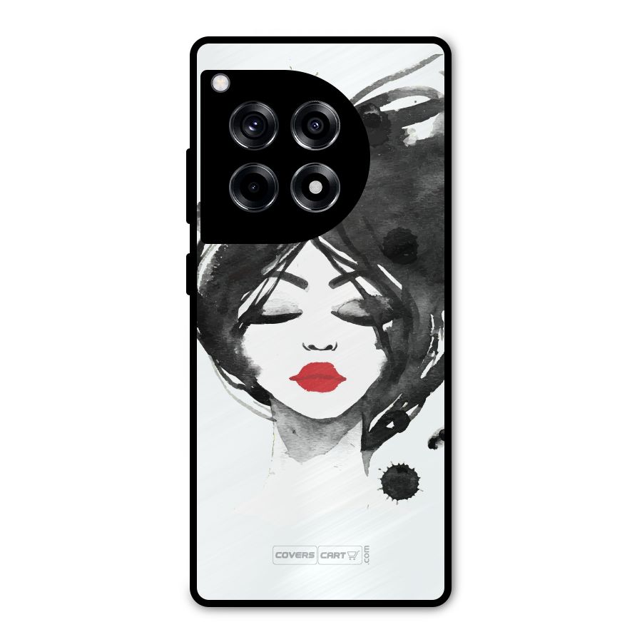 Sassy Girl Metal Back Case for OnePlus 12R