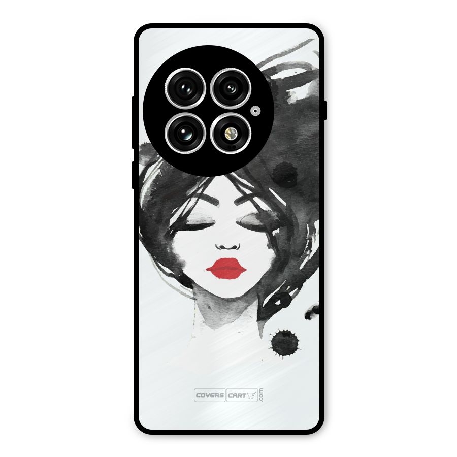 Sassy Girl Metal Back Case for OnePlus 13