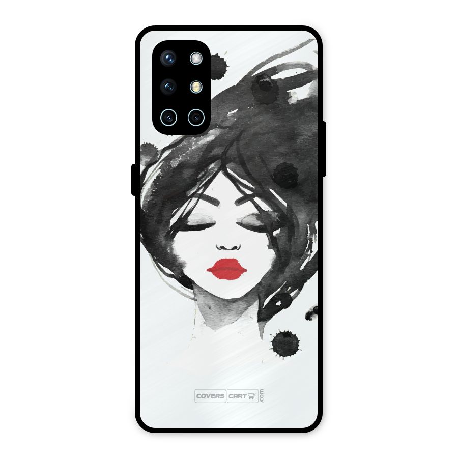 Sassy Girl Metal Back Case for OnePlus 9R