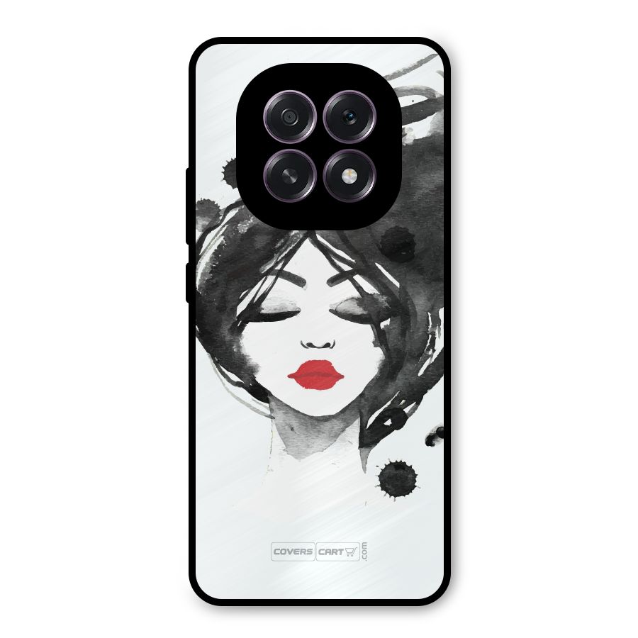 Sassy Girl Metal Back Case for Oppo F29