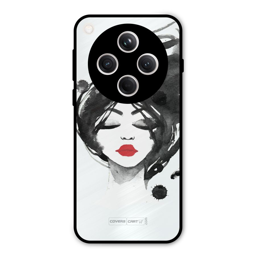 Sassy Girl Metal Back Case for Oppo Find X8