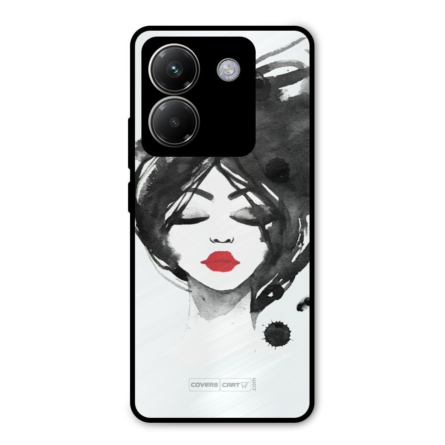 Sassy Girl Metal Back Case for Poco M7 Pro 5G