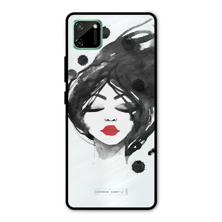 Sassy Girl Metal Back Case for Realme C11