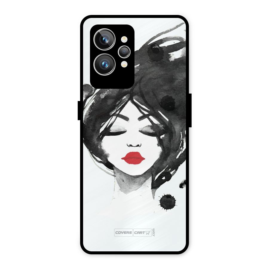 Sassy Girl Metal Back Case for Realme GT2 Pro