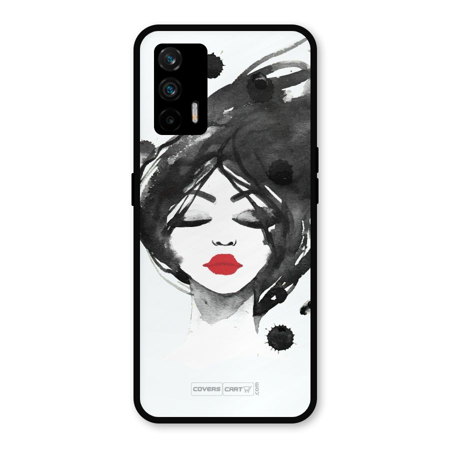 Sassy Girl Metal Back Case for Realme GT 5G