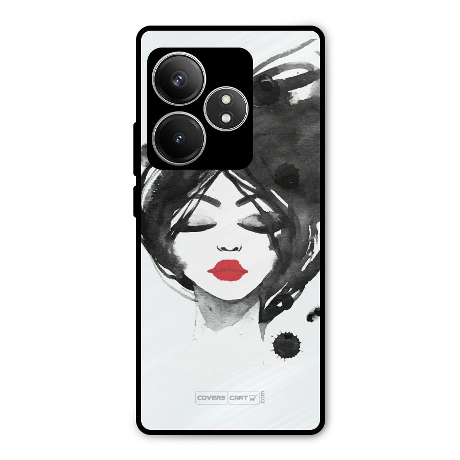 Sassy Girl Metal Back Case for Realme GT 6T