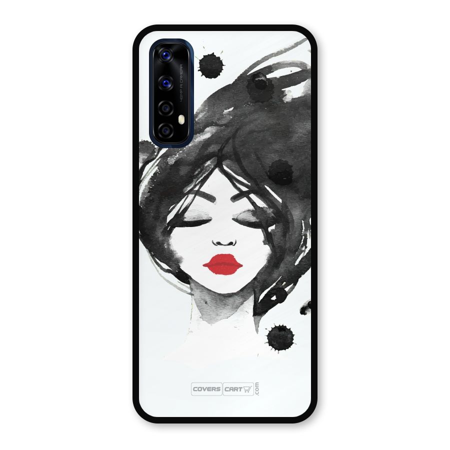 Sassy Girl Metal Back Case for Realme Narzo 20 Pro