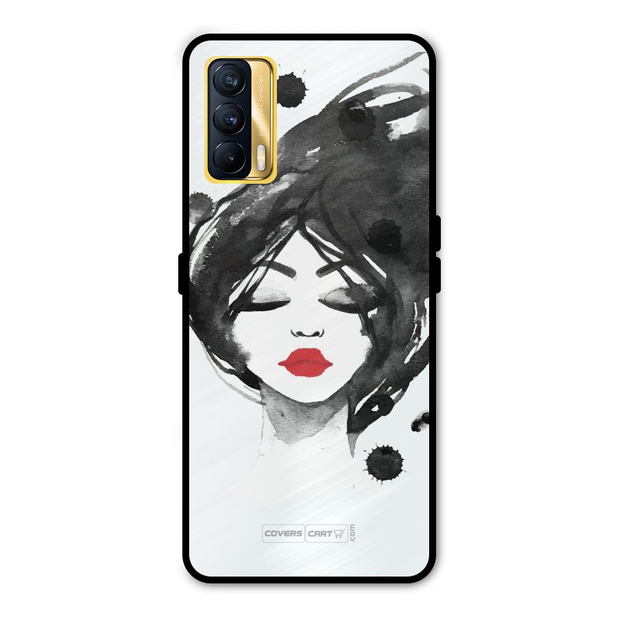 Sassy Girl Metal Back Case for Realme X7