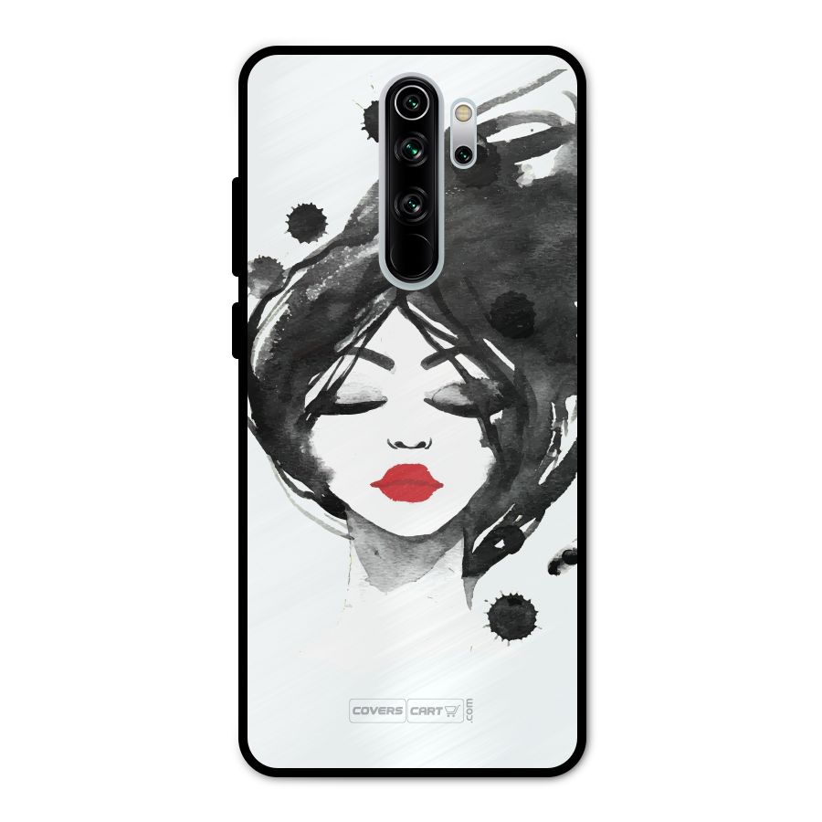 Sassy Girl Metal Back Case for Redmi Note 8 Pro