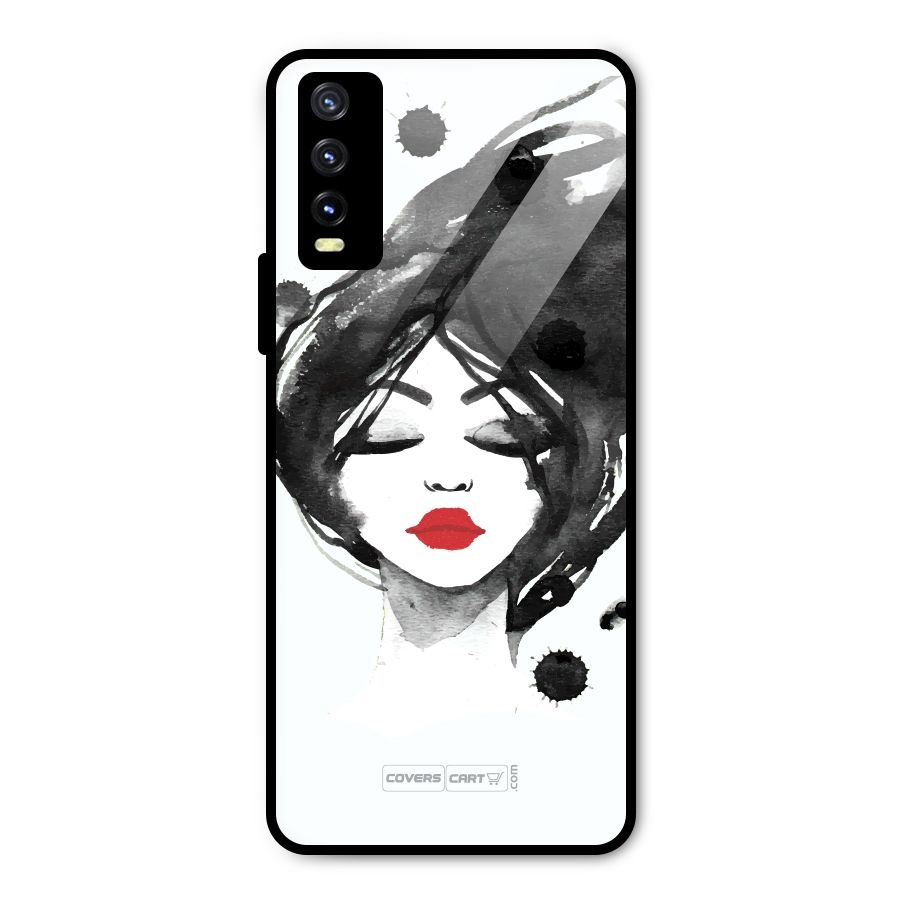 Sassy Girl Metal Back Case for Vivo Y20