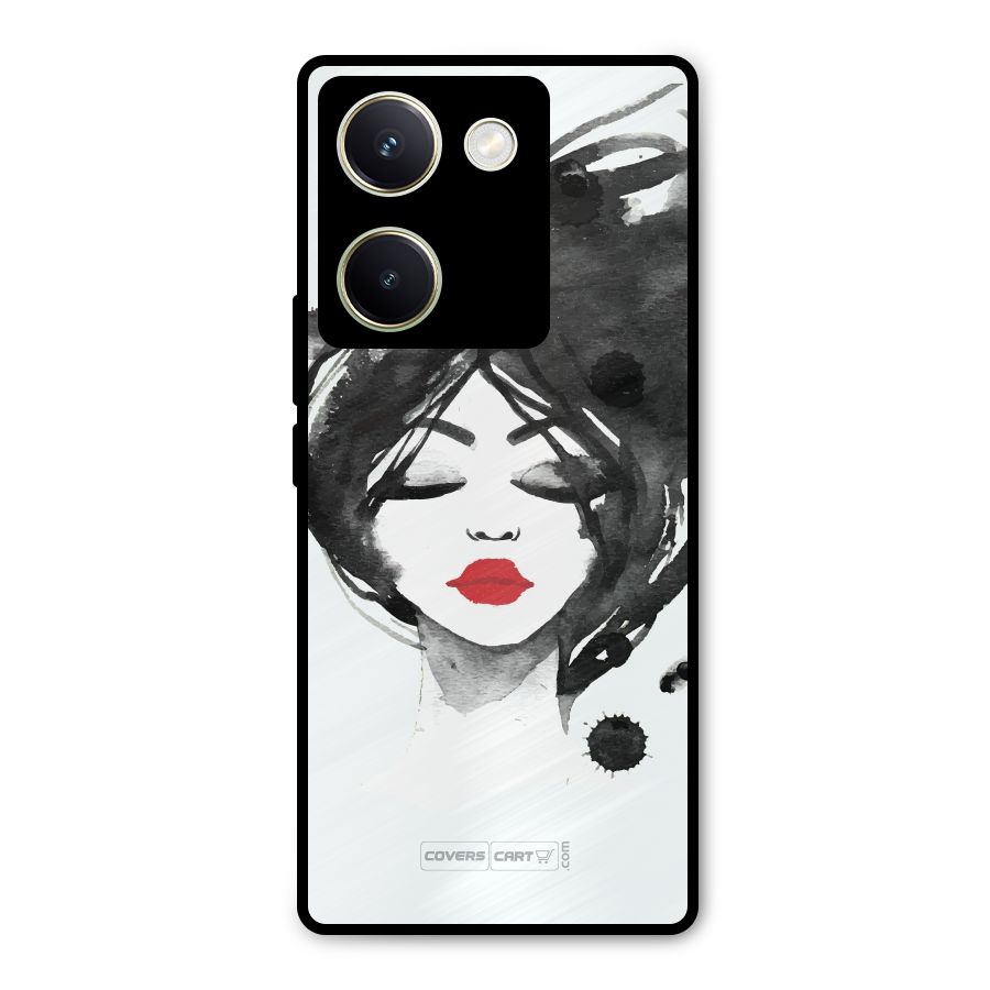 Sassy Girl Metal Back Case for Vivo Y200 Pro
