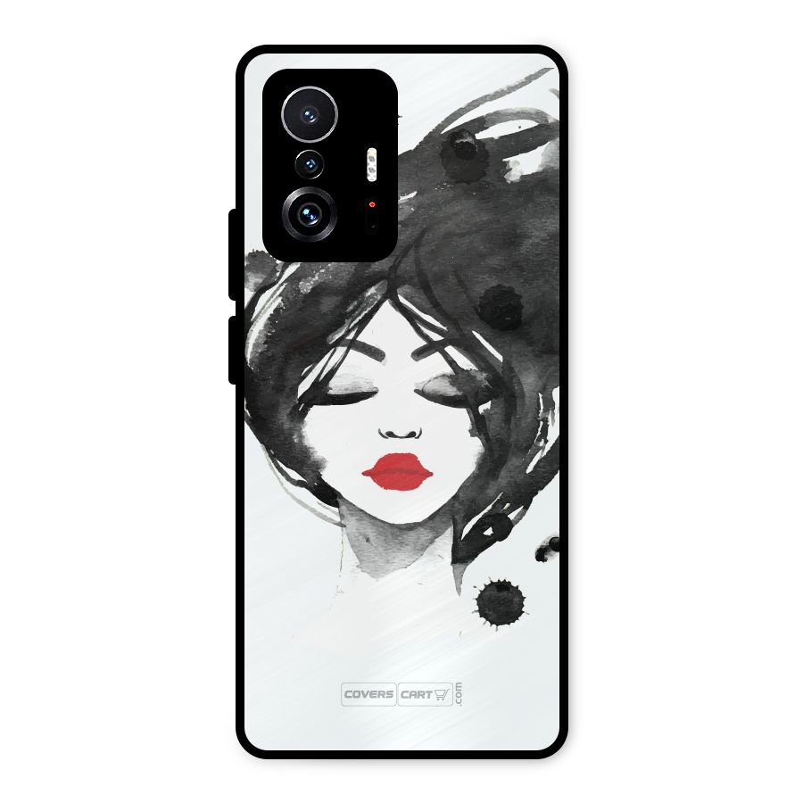 Sassy Girl Metal Back Case for Xiaomi 11T Pro