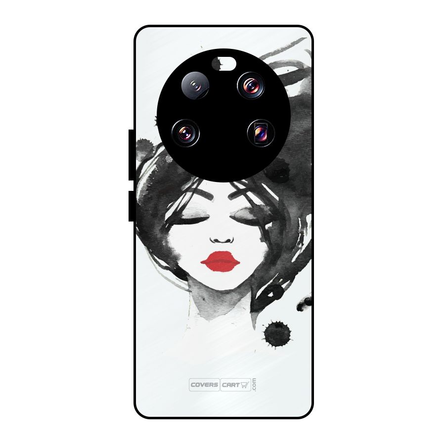 Sassy Girl Metal Back Case for Xiaomi 13 Ultra