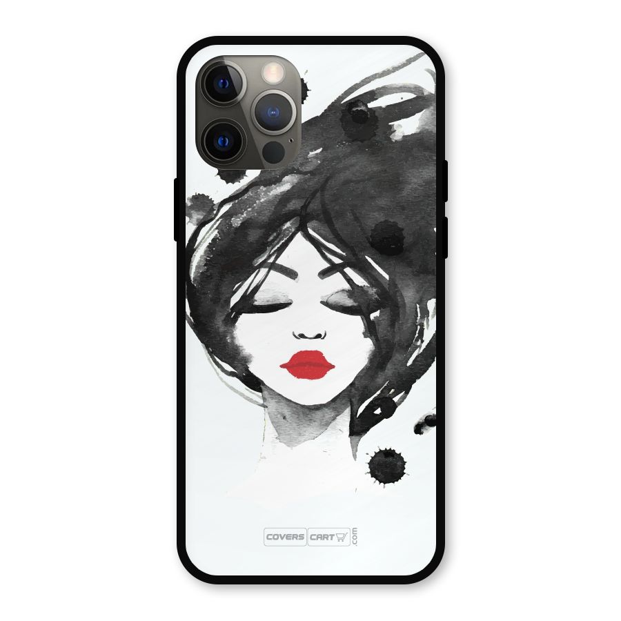 Sassy Girl Metal Back Case for iPhone 12 Pro