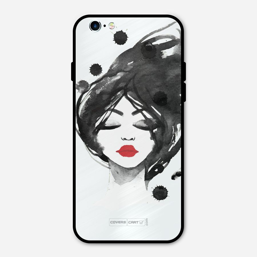 Sassy Girl Metal Back Case for iPhone 6 6s