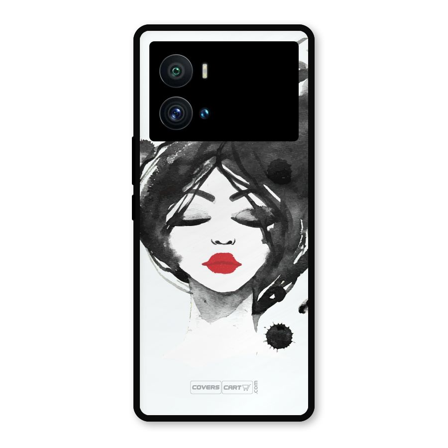 Sassy Girl Metal Back Case for iQOO 9 Pro