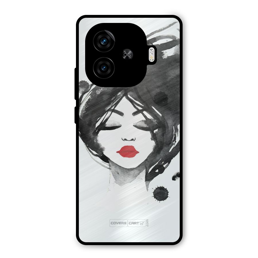 Sassy Girl Metal Back Case for iQOO Neo 10R