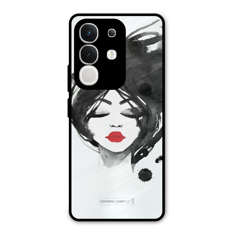 Sassy Girl Metal Back Case for iQOO Z10x