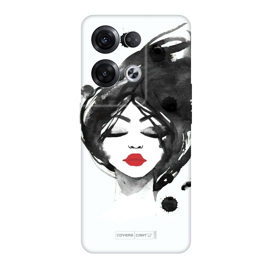 Sassy Girl Original Polycarbonate Back Case for Oppo Reno8 Pro 5G