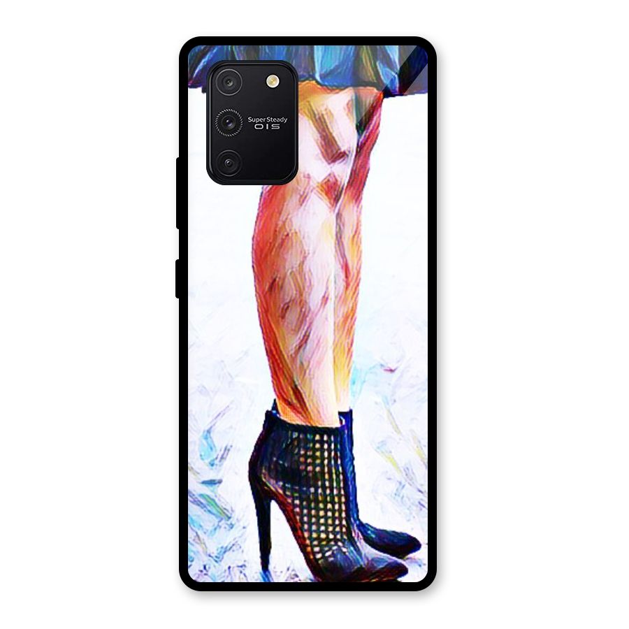 Sassy Heels Glass Back Case for Galaxy S10 Lite