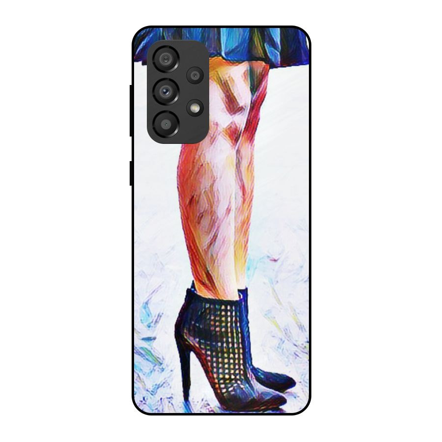Sassy Heels Metal Back Case for Galaxy A33 5G