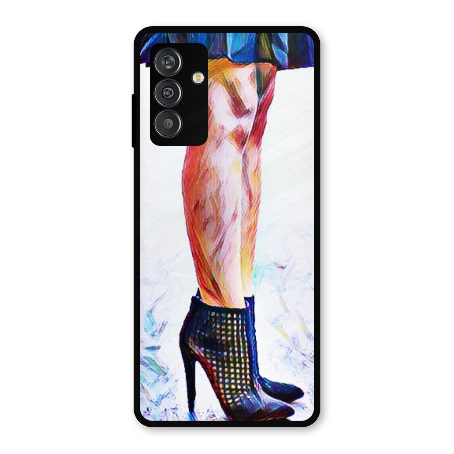 Sassy Heels Metal Back Case for Galaxy F13