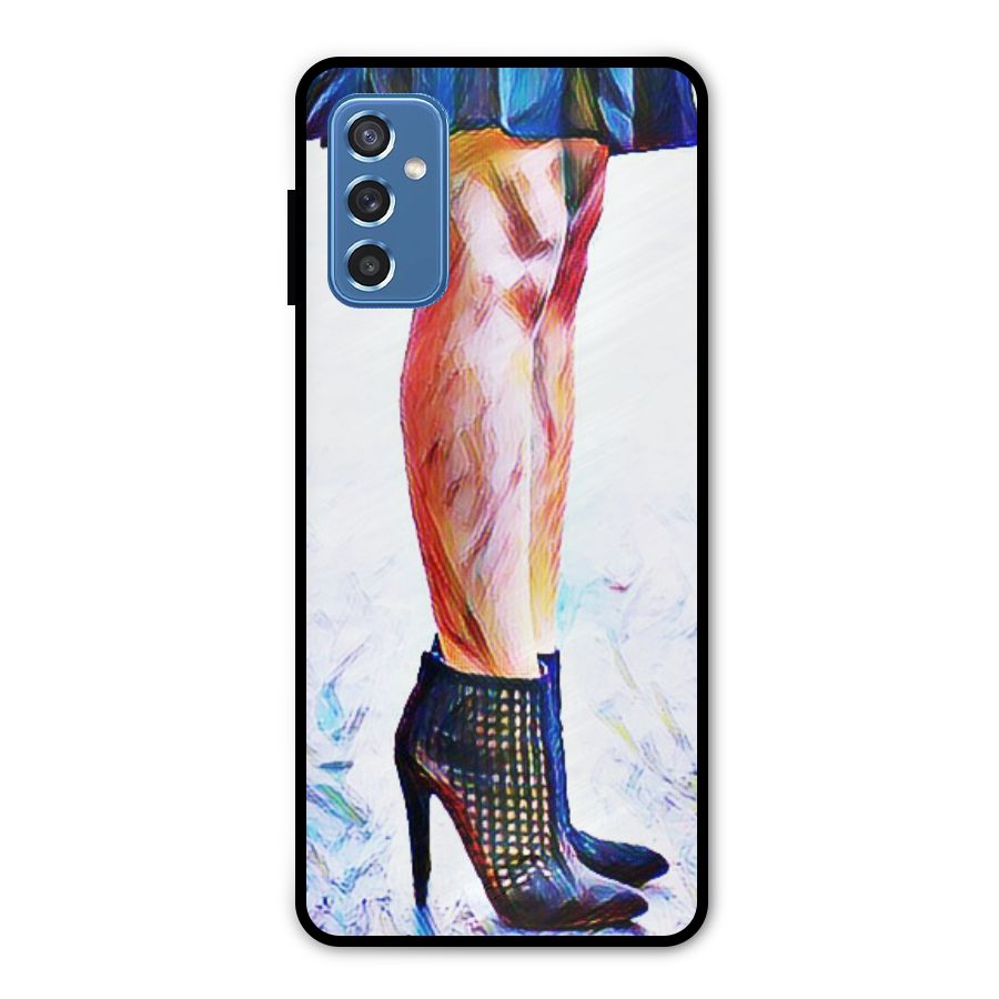 Sassy Heels Metal Back Case for Galaxy M52 5G