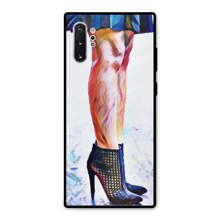 Sassy Heels Metal Back Case for Galaxy Note 10 Plus