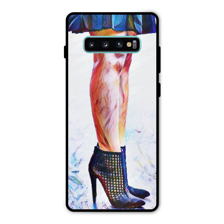 Sassy Heels Metal Back Case for Galaxy S10 Plus
