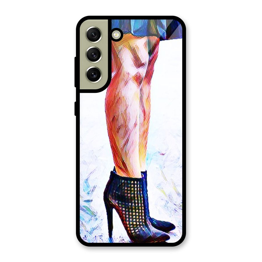 Sassy Heels Metal Back Case for Galaxy S21 FE 5G (2023)