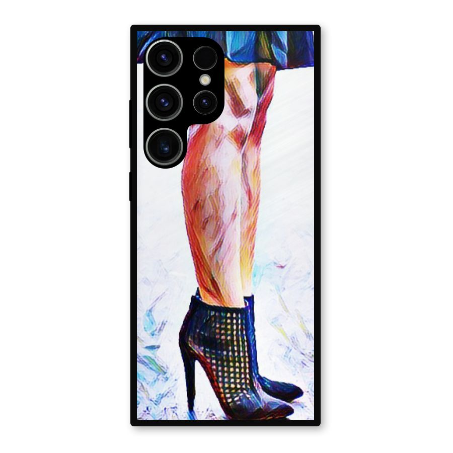 Sassy Heels Metal Back Case for Galaxy S23 Ultra