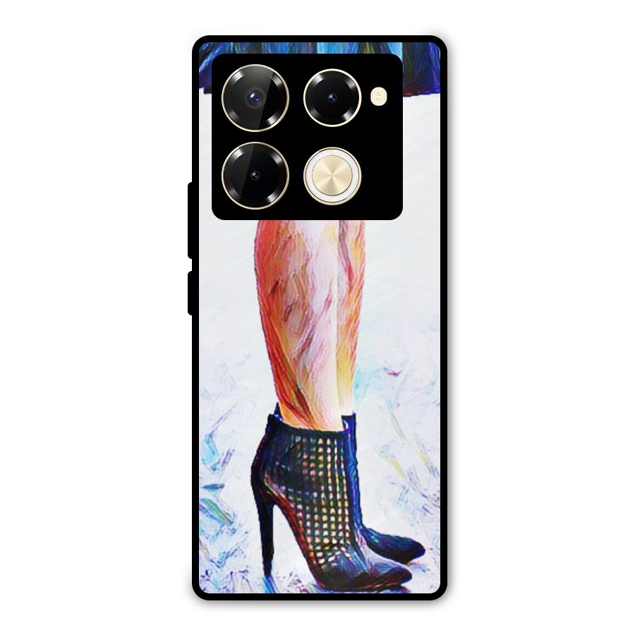 Sassy Heels Metal Back Case for Infinix Note 40 Pro Plus