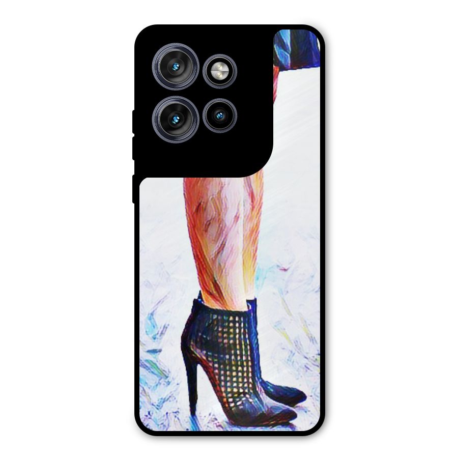 Sassy Heels Metal Back Case for Motorola Edge 50 Neo