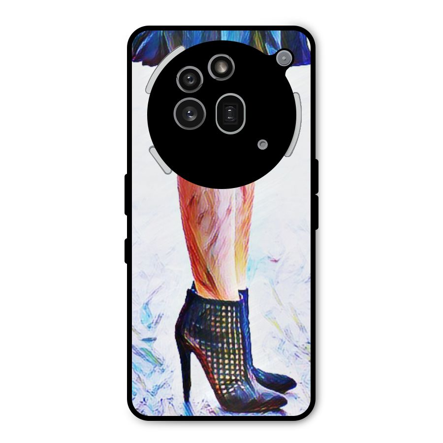 Sassy Heels Metal Back Case for Nothing Phone 3a Pro
