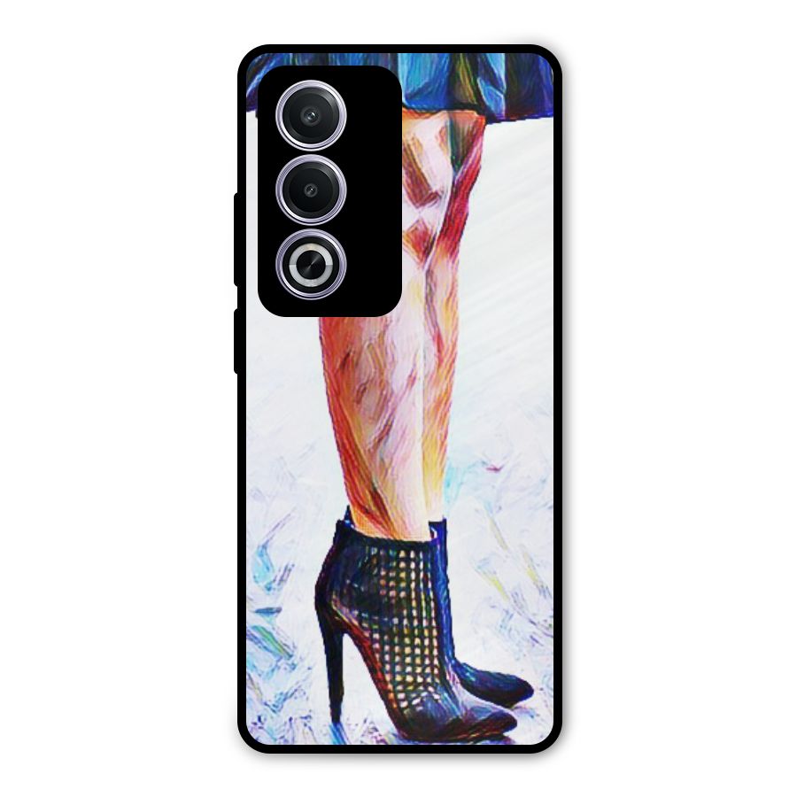 Sassy Heels Metal Back Case for Oppo A3 Pro