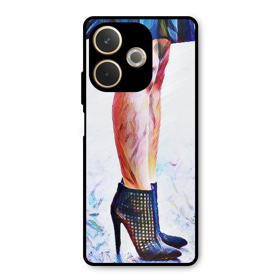 Sassy Heels Metal Back Case for Oppo A5 Pro