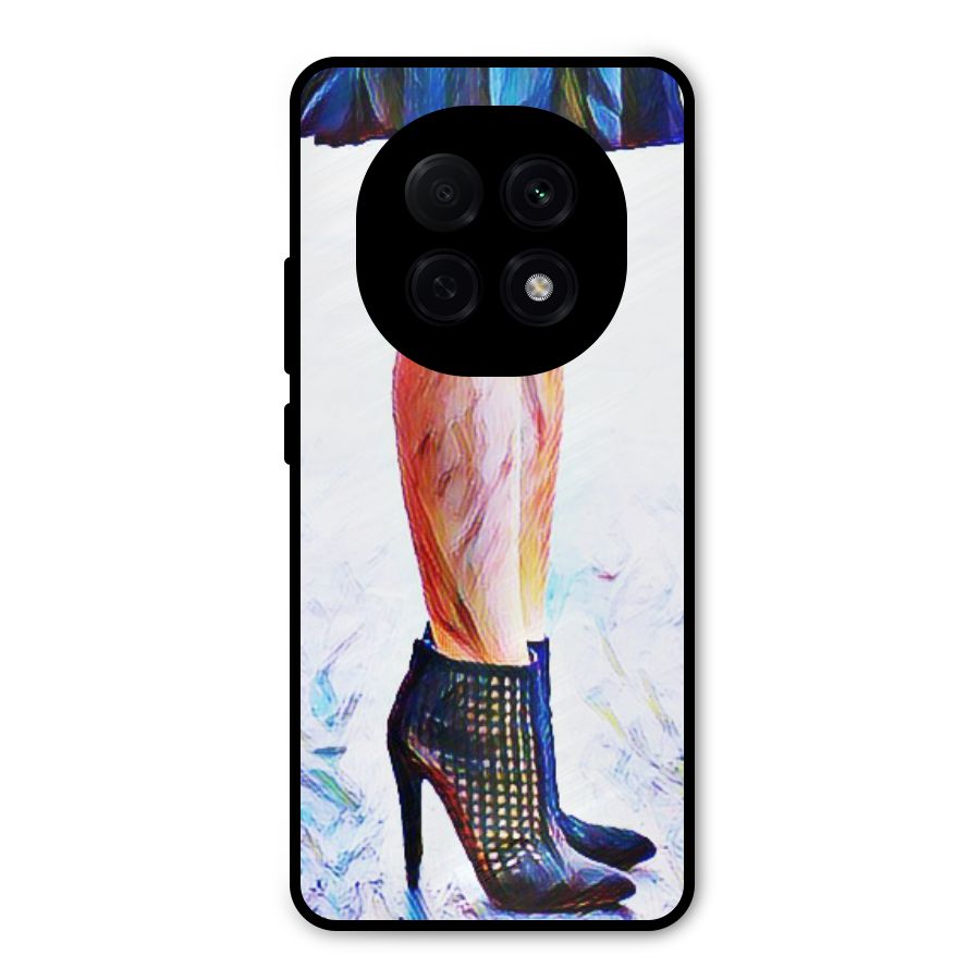 Sassy Heels Metal Back Case for Oppo F29 Pro