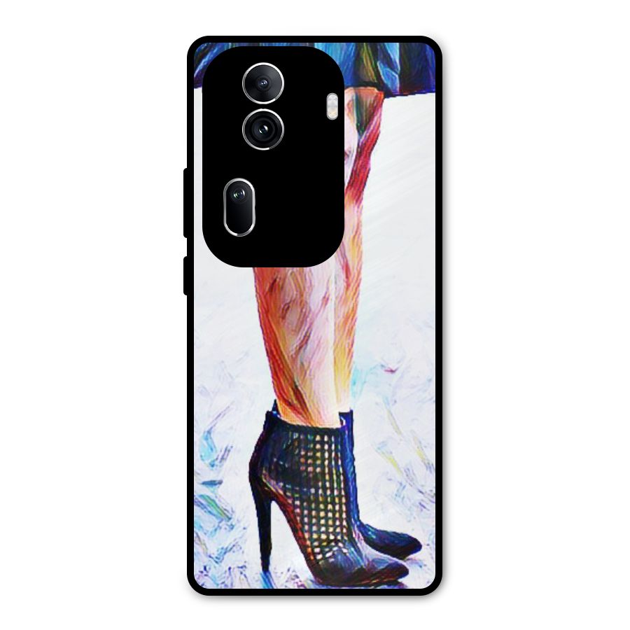 Sassy Heels Metal Back Case for Oppo Reno11 Pro 5G