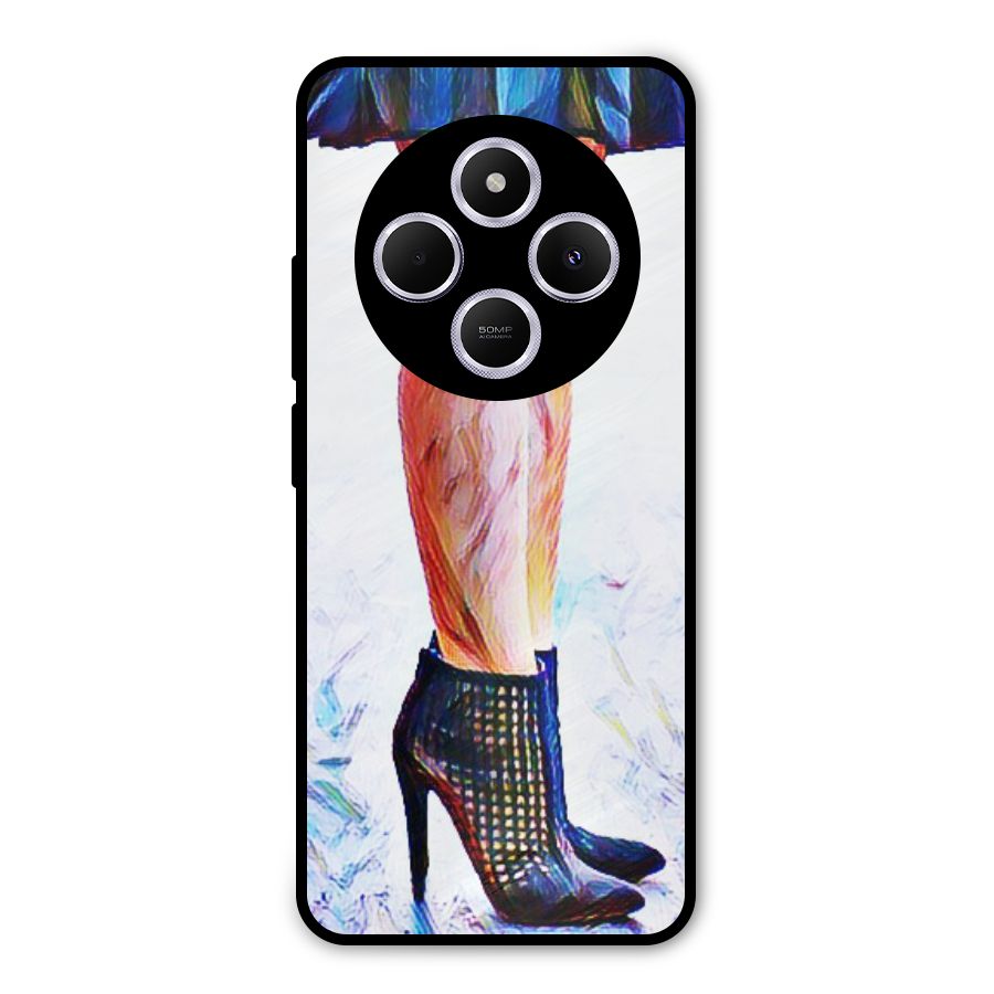 Sassy Heels Metal Back Case for Poco M7