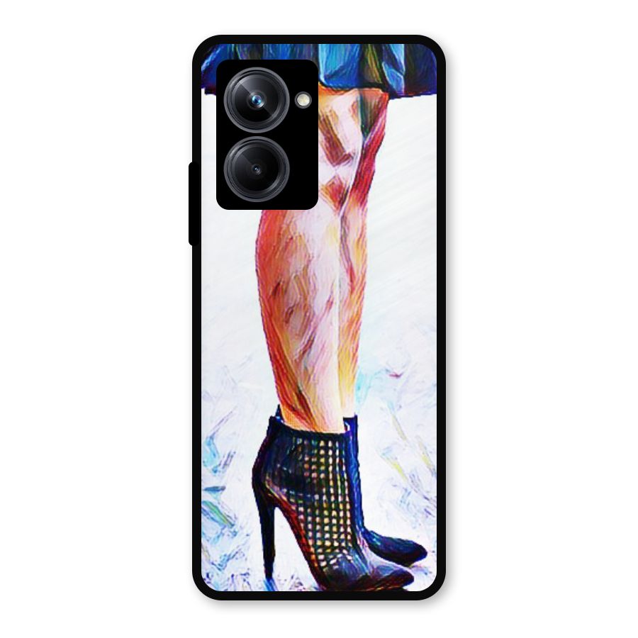 Sassy Heels Metal Back Case for Realme 10 Pro
