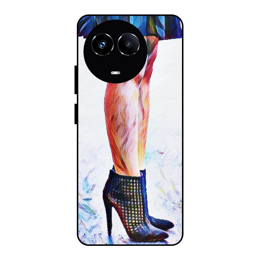 Sassy Heels Metal Back Case for Realme 11 5G