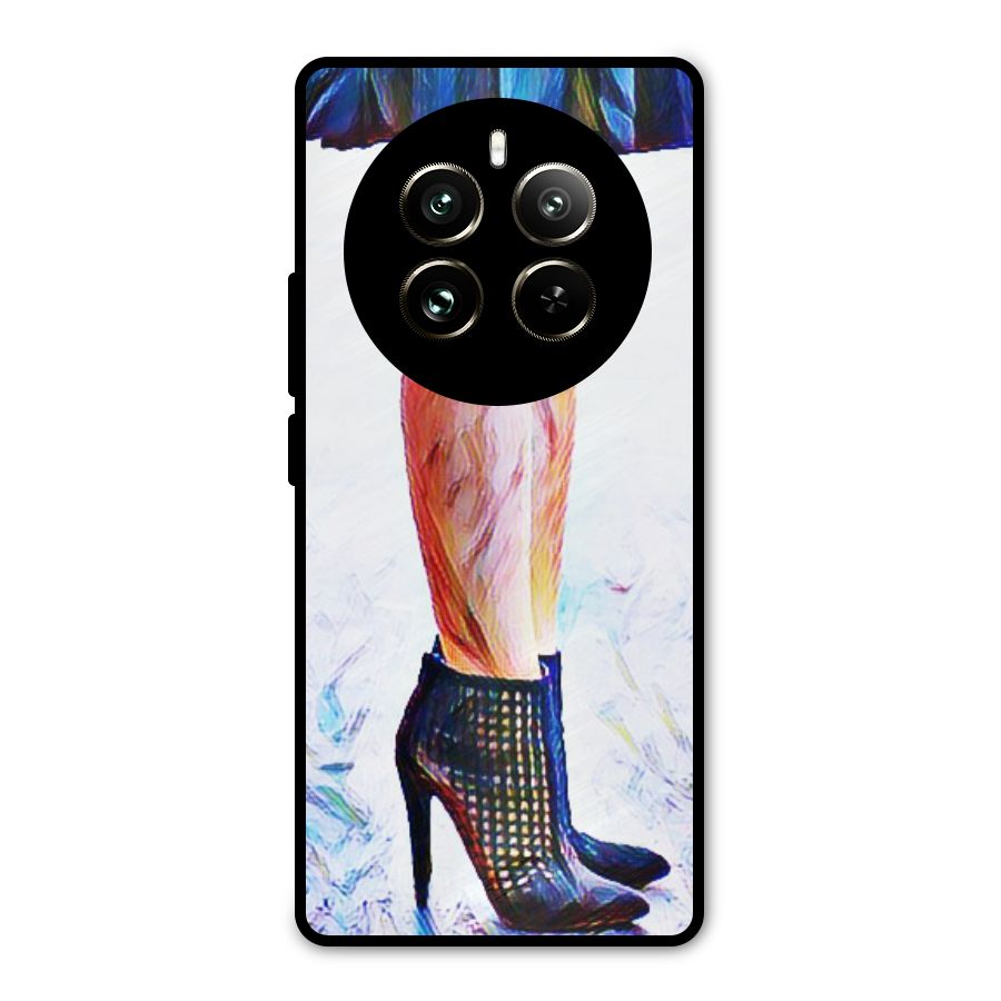 Sassy Heels Metal Back Case for Realme 12 Pro