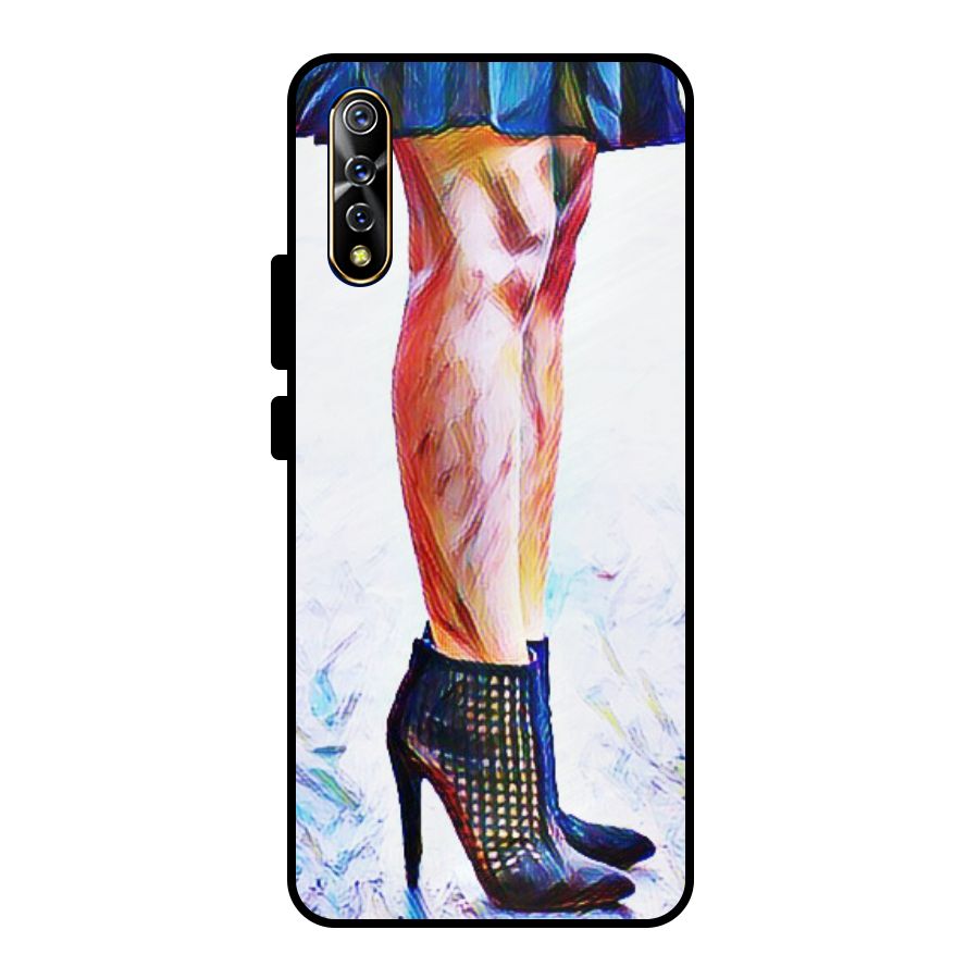 Sassy Heels Metal Back Case for Vivo S1