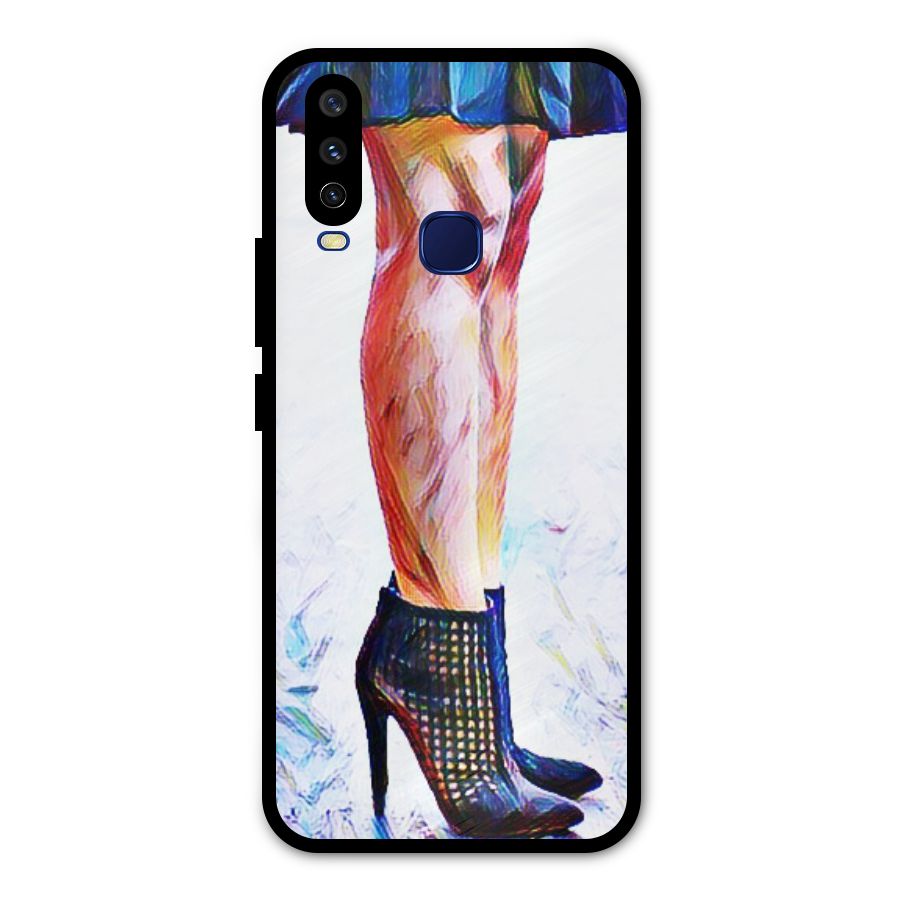 Sassy Heels Metal Back Case for Vivo V17