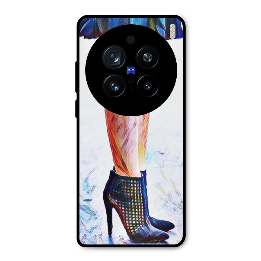 Sassy Heels Metal Back Case for Vivo X200 Pro
